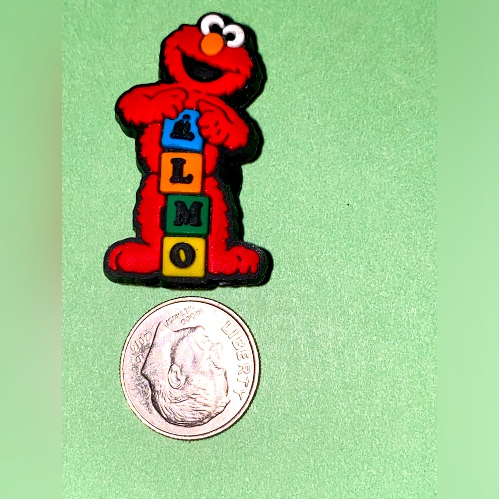 (10 for $15) Elmo Sesame Street Croc Shoe Charms